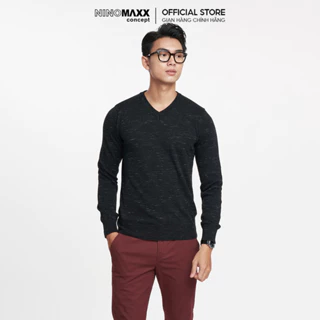 N&M Áo sweater Basic Nam tay dài cổ tim 1905066