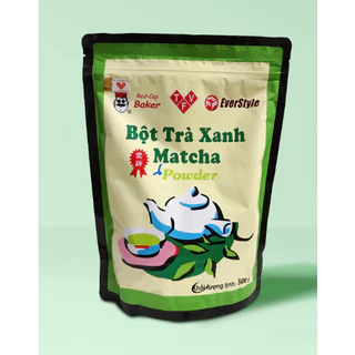 Bột trà xanh Matcha Đài Loan Everstyle bịch 500g
