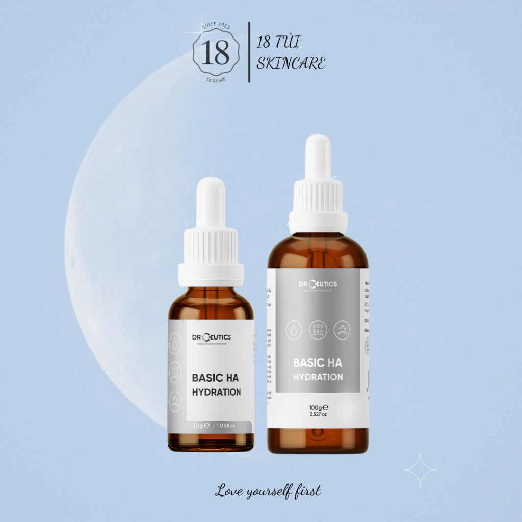 Serum Basic HA Drceutics Cấp Ẩm Cho Da Dầu Mụn (Basic HA Hydration)