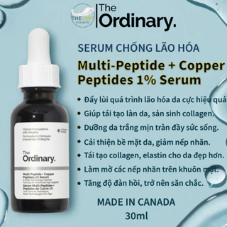 Serum Bảo Vệ Da _The Ordinary Multi-Peptide + Copper Peptides 1% ( "Buffet" Copper Peptides 1% )