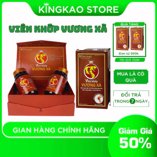 Viên Uống Xương Khớp Vương Xà KingKao Dành Cho Người Cao Tuổi - Hỗ Trợ Giảm Đau Nhức Xương Khớp Thoái Hóa Khớp