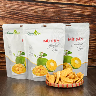 Combo Mít Sấy Khô Tự Nhiên Không Đường Chuẩn Xuất Khẩu - Green Chips