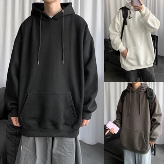 Áo hoodie trơn TINOFUN mã TT31 áo khoác nỉ cottong cao cấp áo thu đông nam nữ