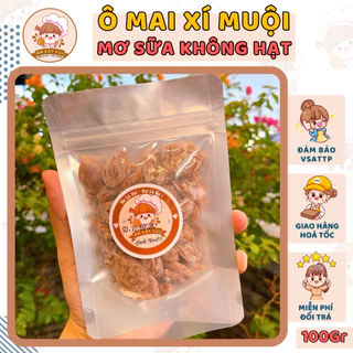 Ô mai xí muội mơ sữa không hạt 100g Ăn Vặt Vui