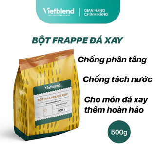 Bột Frappe Đá Xay VIETBLEND Chống Phân Tầng, Chống Tách Nước Túi 500g - Hàng Chính Hãng