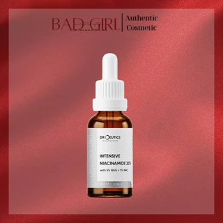 Serum B3 DrCeutics Sáng Da Mờ Thâm (Intensive Niacinamide 20%) - 30g