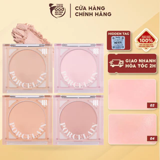 Phấn Má Hồng Dạng Nén Chuẩn Màu, Lâu Trôi Merzy Porcelain Cheek Blusher 4.2g