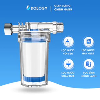 Bộ lọc nước đa năng Dology, lọc nước máy giặt, bình nóng lạnh, lọc cặn bẩn tại vòi thông minh DL03