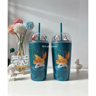 [Chính hãng] Ly Starbucks Cold Cup 16oz(473ml) SS SIREN UNDER WATER N FRIENDS