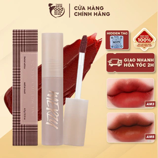 [Academia Collection] Son Kem Siêu Lì, Lâu Trôi, Lên Màu Chuẩn Merzy Academia Mellow Tint 4g