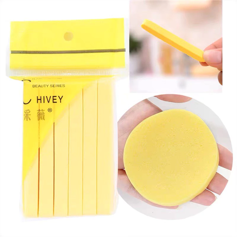 Gói 12 Thanh Mút Bọt Biển - Bông Nở Rửa Mặt Dạng Nén Chivey Loại Tốt