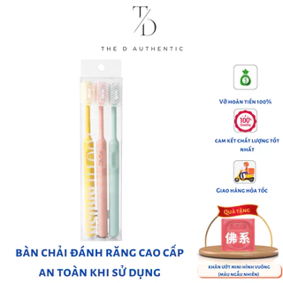 Bàn chải đánh răng chất liệu cao cấp an toàn cho răng miệng, bàn chải đánh răng siêu tiện dụng - The D