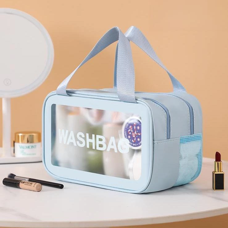 Túi Đựng Mỹ Phẩm WASHBAG Túi giặt ngăn khô ướt riêng biệt /Đồ Trang Điểm Du Lịch Túi lưu trữ Túi giặt