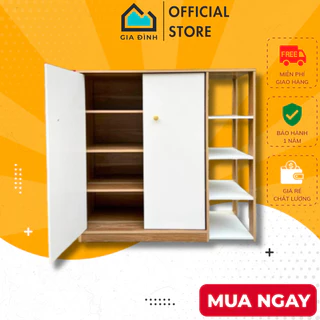 Tủ Giày Dép Gỗ Kệ Giày Thông Minh Có Kệ 4 Tầng Đa Năng Để Đồ Dùng, Trang Trí Decor Nội Thất Phong Cách Hiện Đại