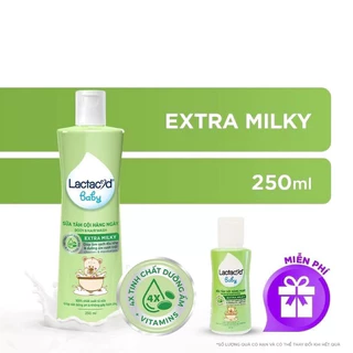 Sữa Tắm Lactacyd Milky 250ml  dùng Cho Bé Sơ Sinh