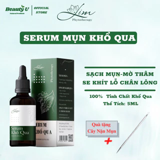 Serum Khổ Qua Lim Dưỡng Da Căng Bóng Giảm Mụn - Handmade - Sạch Mụn Mờ Thâm , Chống Lão Hóa