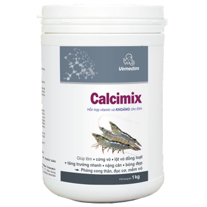 CALCIMIX (1 kg ) Premix Vitamin, Khoáng Cho Tôm_Hàng Chính Hãng