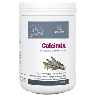 CALCIMIX (1 kg ) Premix Vitamin, Khoáng Cho Tôm_Hàng Chính Hãng