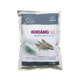 Combo 2 Gói KHOÁNG TẠT Tôm (1KG/Goi) Cung Cấp Khoáng, kích Thích Lột Xác_Hàng Chính Hãng