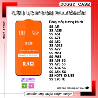 CƯỜNG LỰC 21D Samsung A11 A21S A51 A71 A52 A52S A72 M51 M53 A53 A73 A34 A54 NOTE 10 LITE S20...