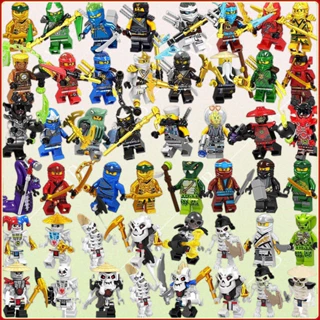 Mô Hình nhân vật miniLắp Ráp ngẫu nhiên Nhân Vật Hoạt Hình Mini NinjaGo Cảnh Sát Police, Siêu Anh Hùng