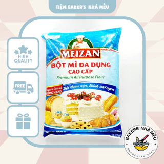 Bột Mì Đa Dụng Cao Cấp Meizan 1Kg/Gói_Bột mì số 8; bột mì số 13; bột mì số 11