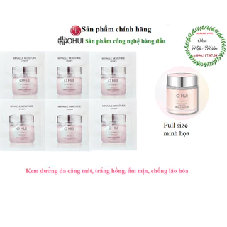 [12][Mẫu mới 2026]Gói kem Ohui hồng dưỡng ẩm sâu,làm da trắng hồng và chống lão hóa OHUI Miracle Moisture Cream sample