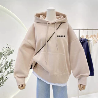 Áo hoodie nam nữ chất nỉ bông 2 lớp dày đẹp in chữ LIBALE