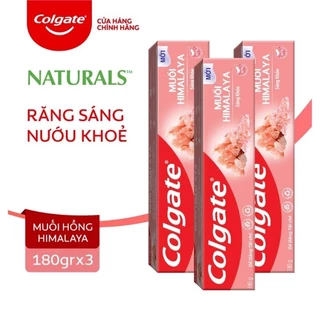 Kem đánh răng Colgate muối hồng himalaya từ thiên nhiên 180g