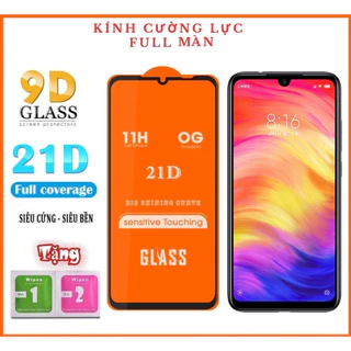 CƯỜNG LỰC FULL XIAOMI REDMI 12, tặng kèm giấy lau và miếng lấy bụi