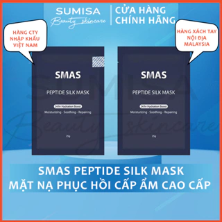 Smas Peptide Silk Mask Mặt Nạ Phục Hồi Cấp Ẩm Cao Cấp 1 miếng