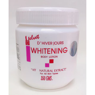 Dưỡng Vitamin E- WHITENING VELVET- 350ml Hàng Chuẩn Thái.✅