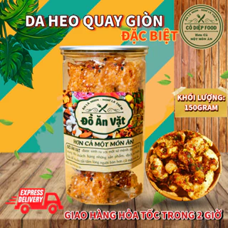 Da heo quay Giòn Đặc Biệt lon 150gram [FREE SHIP]TỪ ĐƠN 50K, [Loại Đặc Biệt] Hàng ngon nhà làm