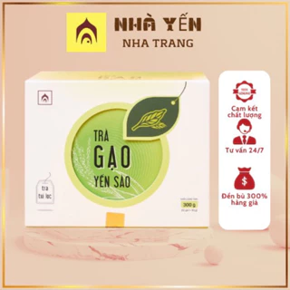 Trà gạo Yến sào hộp 10 gói 30gr - trà túi lọc