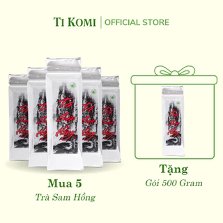 Trà Sâm Hồng (COMBO 5) Trà Thảo Dược Thanh Nhiệt Thanh Lọc Mát Gan An Thần Dễ Ngủ Hỗ Trợ Đau Dạ Dày