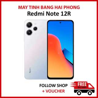 Điện thoại Xiaomi Redmi Note 12R Rom quốc tế Fullbox RAM 4/128GB chip Snapdragon 4 Gen 2 Pin 5000 thiết kế cao cấp