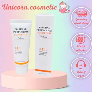 Kem Chống Nắng Vật Lý Nâng Tone Dr.Lady Suncream 60ml - Ngăn Ngừa Nếp Nhăn - Chống Lão Hóa