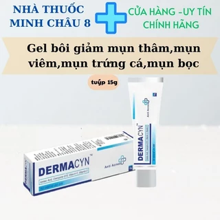 Dermacyn Giảm Thâm Mụn, Giảm Mụn Trứng Cá, Giảm Mụn Ẩn, Mụn Đầu Đen, Ngừa Thâm, Mờ Sẹo [15g]