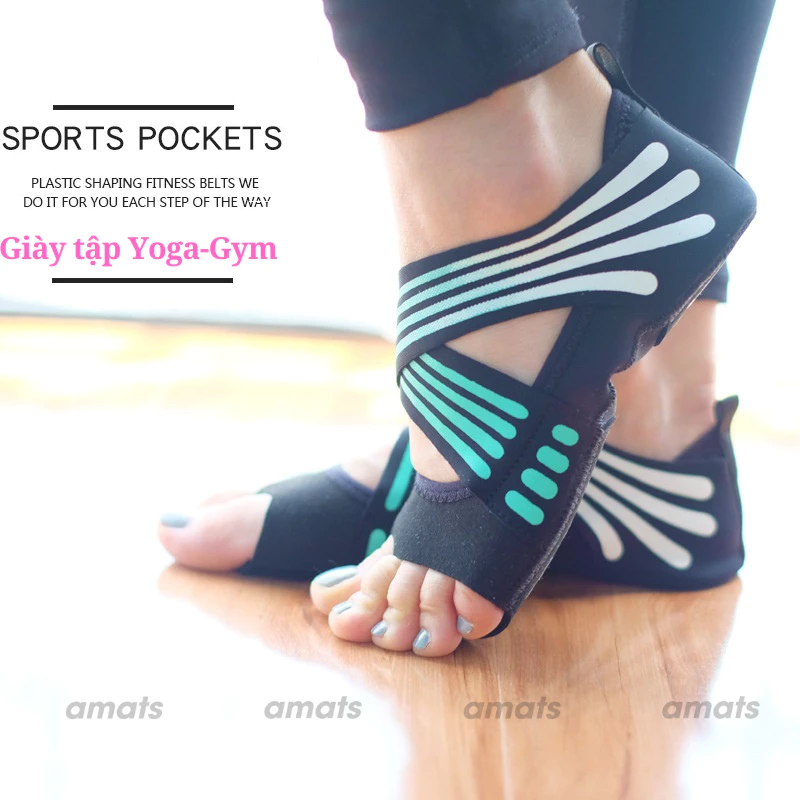 Giày Tập Yoga /Pilates/Bare Chống Trơn Trượt Cao Cấp