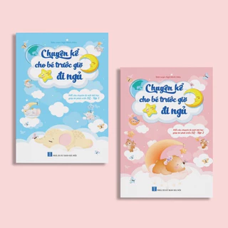 Sách -Combo 2 cuốn Chuyện kể cho Bé trước giờ đi ngủ - Phát triển EQ NK Book