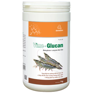 Tăng Cường Miễn Dịch,Hấp Thu Thức Ăn VIME - GLUCAN TÔM (1 KG)_Hàng Chính Hãng