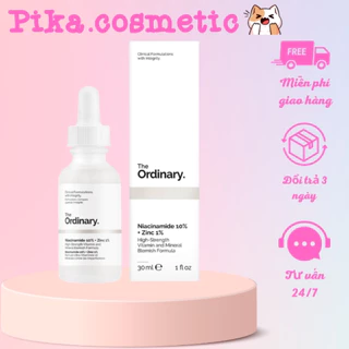 Serum The Ordinary Niacinamide 10% + Zinc 1% 30ml - Ngăn ngừa mụn, se khít lỗ chân lông