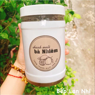 Chanh muối bà Nhiêm hũ 1kg - hàng chuẩn, date mới