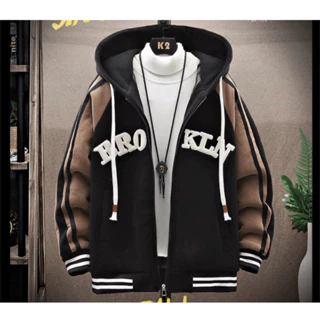 Áo Khoác Hoodie Nam Nữ Form Rộng Có Nón Họa Tiết BROKIN Dày Dặn Phong Cách Thể Thao Chống Nắng Hot Trend