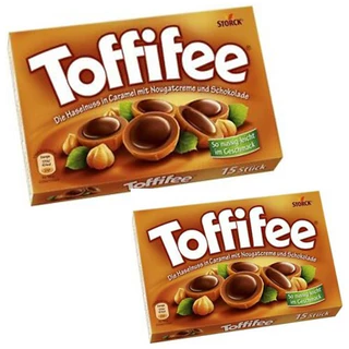 TOFFIFEE Caramel mềm phủ SOCOLA nhân hạt dẻ