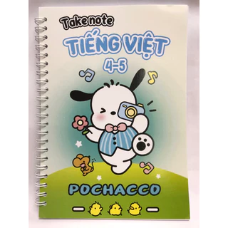 Sổ tay takenote tiếng việt 4-5