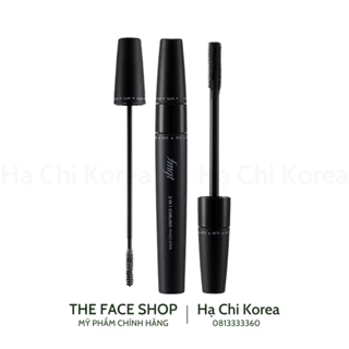 Mascara 2 đầu đa năng 2 IN 1 Curling Mascara fmgt The Face Shop (01 Black - Đen)