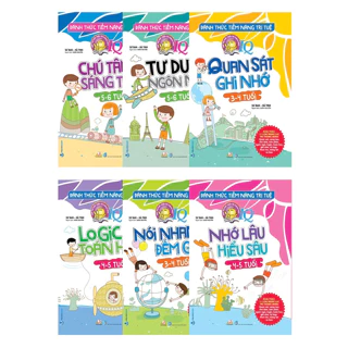 Sách Vanlangbooks -  Đánh Thức Tiềm Năng Trí Tuệ (Bộ 6 Cuốn)