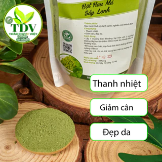 250gram Bột Rau Má nguyên chất thanh nhiệt - hàng công ty Thảo Dược Việt