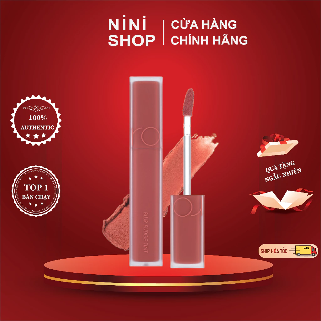 Son kem lì xốp mịn như nhung Romand Blur Fudge Tint 5g - Ninishop